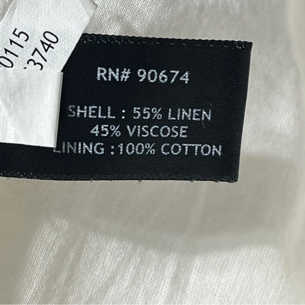 Boston Proper White Wide Leg Pants - Picture 8 of 8